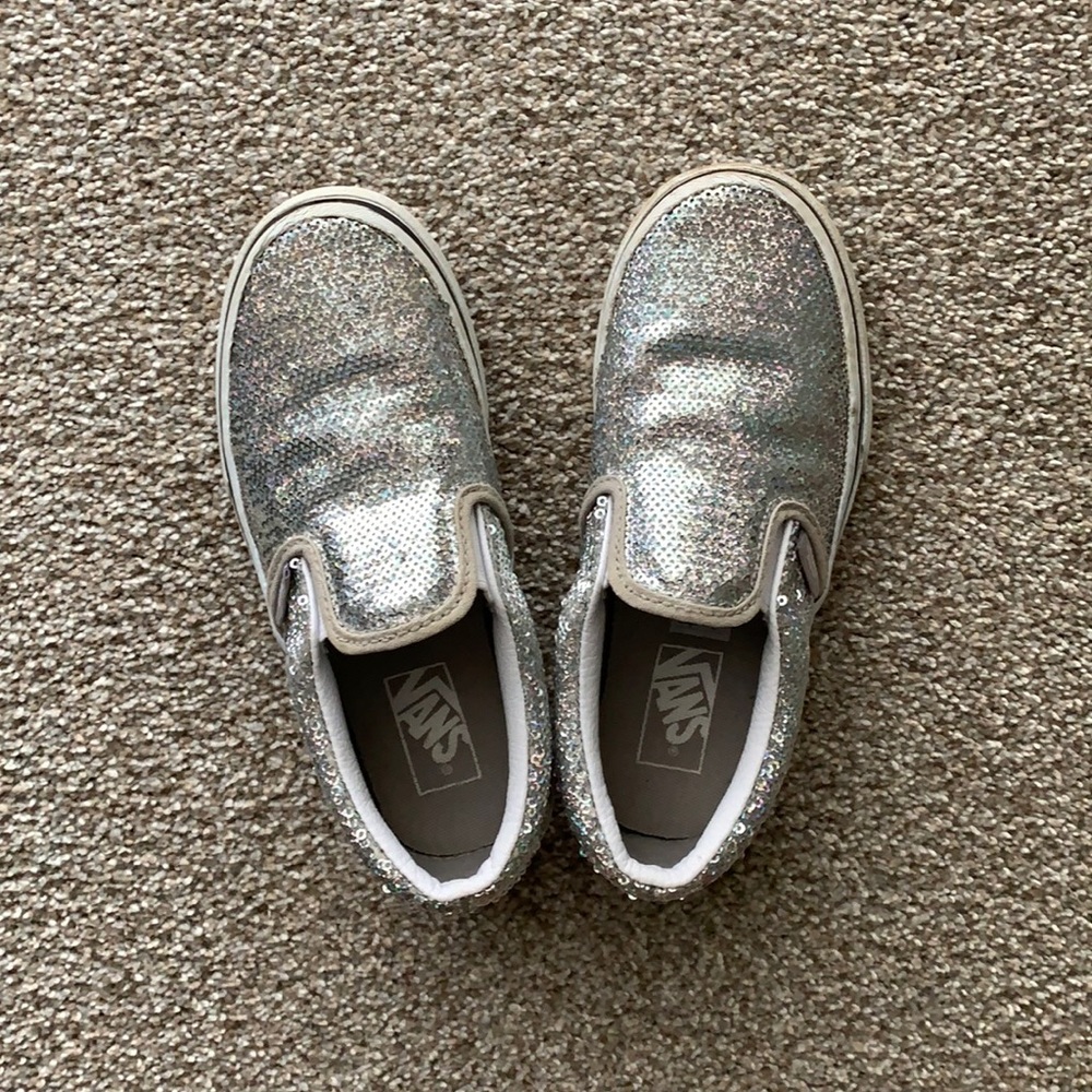 Vans slip on sneakers